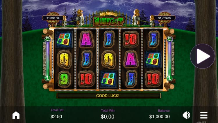 Big Money Bigfoot - Realtime Gaming RTG