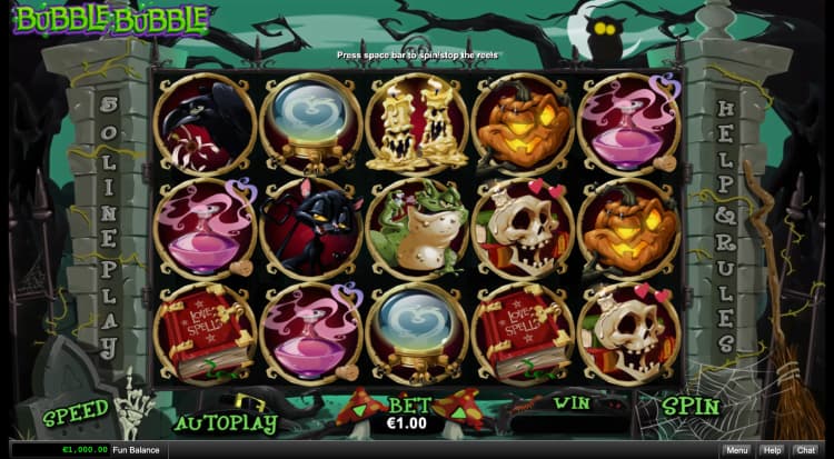 Bubble Bubble Realtime Gaming Rtg Logo